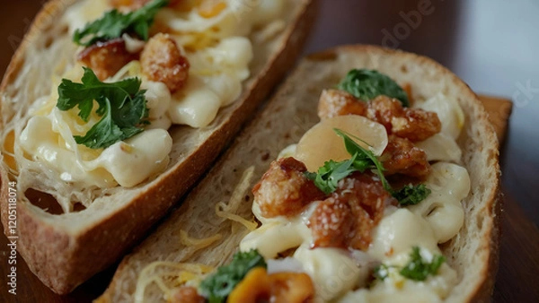 Obraz pizza with ham