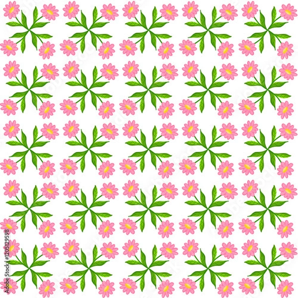 Obraz seamless pattern with flowers