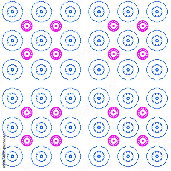 Obraz seamless pattern with circles