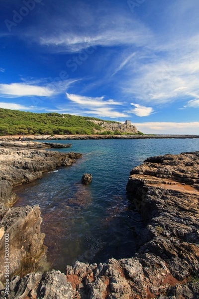 Fototapeta Baia di Porto Selvaggio, Salento, Puglia