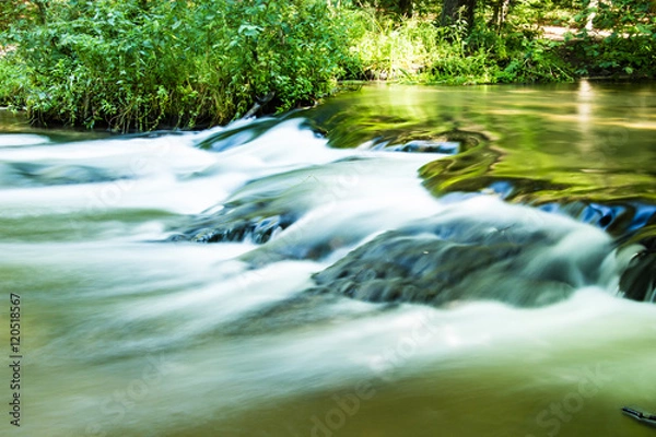 Fototapeta Tanew - long exposure - focused