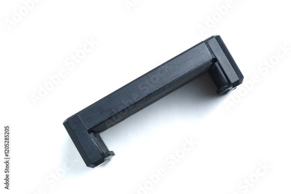 Fototapeta Tripod U stand for smart phone isolated on white background