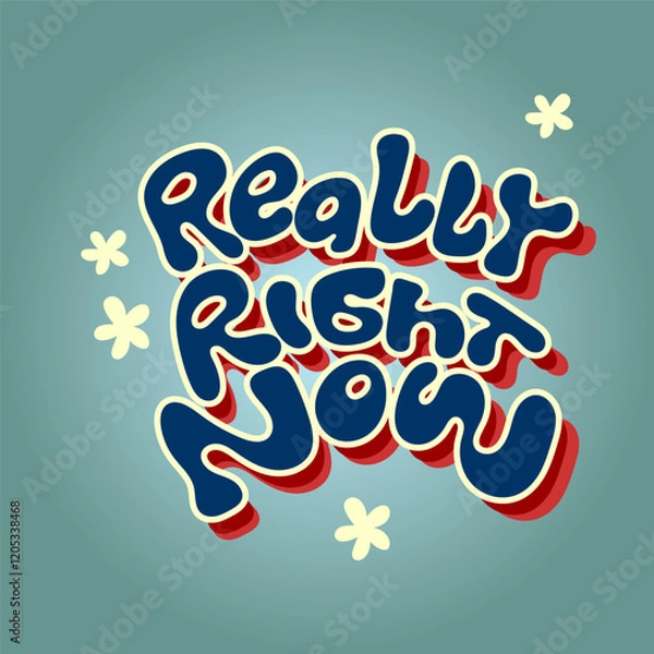Obraz playful typography vector 05