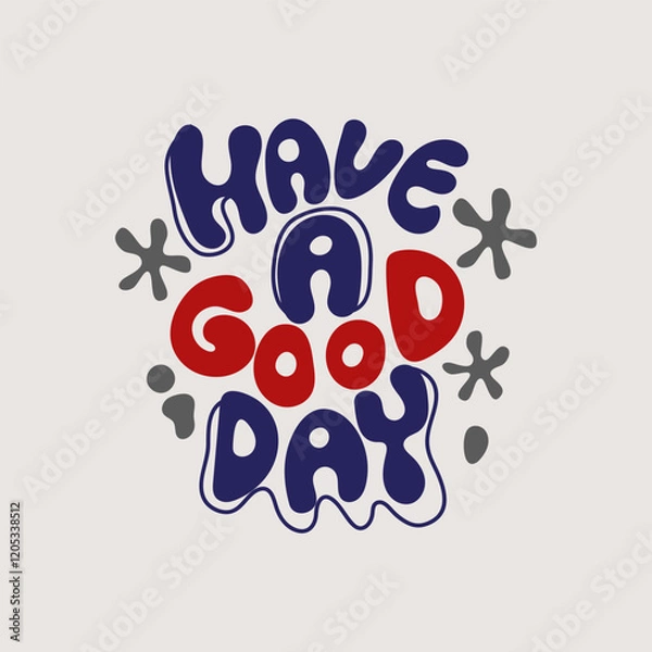 Obraz playful typography vector 04