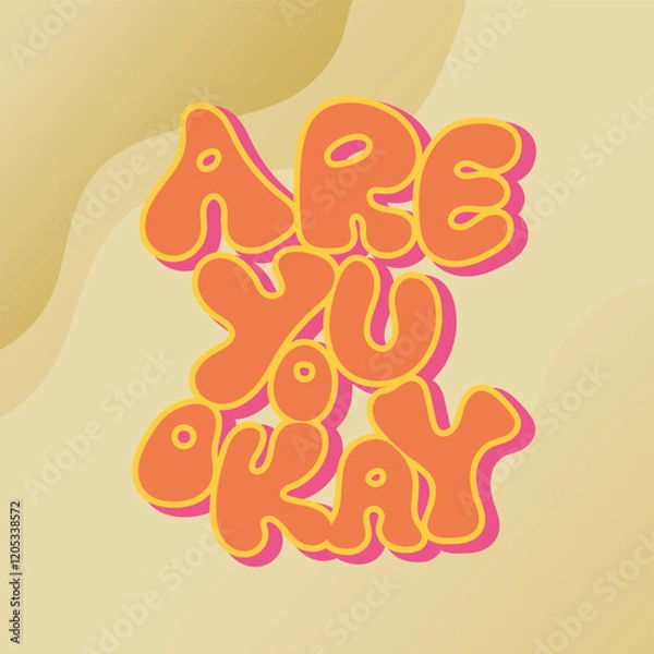 Obraz playful typography vector 01