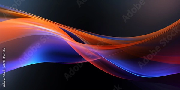 Obraz abstract background with waves