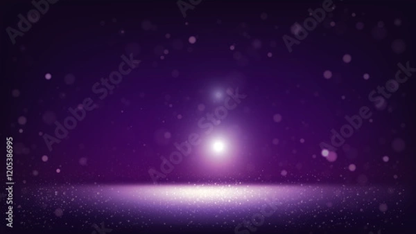 Fototapeta Abstract light particles product display background design