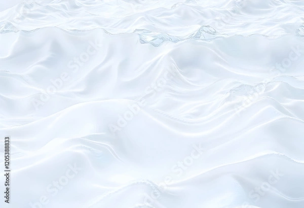 Obraz Abstract White Wave Texture Background Image