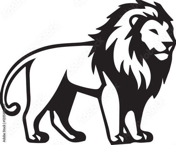 Obraz Lion vector design