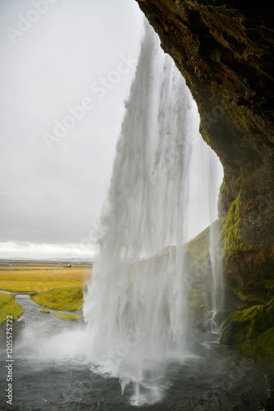 Fototapeta Popular Seljalandsfoss waterfall on Iceland