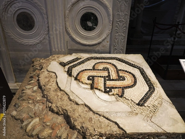 Obraz イタリア　アクイレイア　世界遺産　総大司教座聖堂のバシリカ