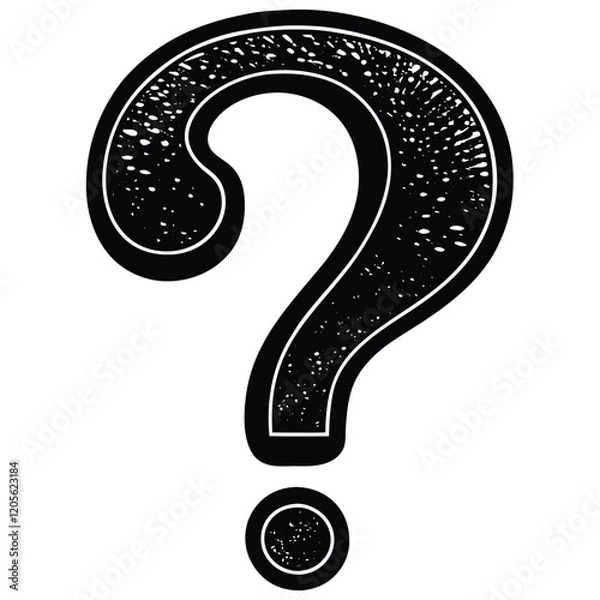 Obraz question mark icon