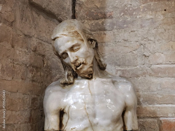 Fototapeta イタリア　アクイレイア　世界遺産　総大司教座聖堂のバシリカ