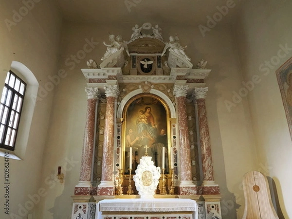 Obraz イタリア　アクイレイア　世界遺産　総大司教座聖堂のバシリカ