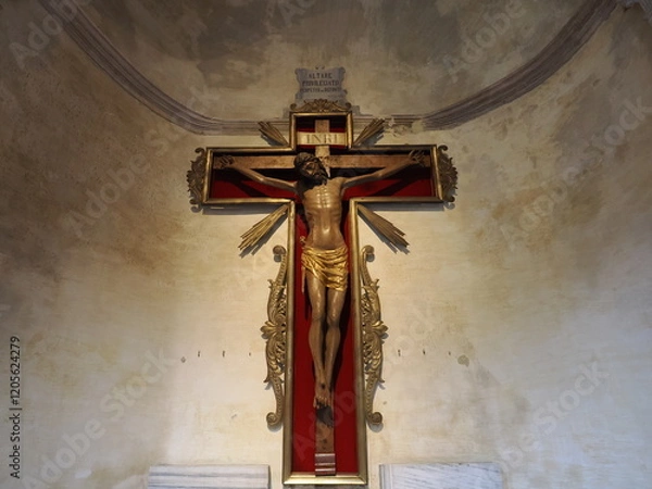 Fototapeta イタリア　アクイレイア　世界遺産　総大司教座聖堂のバシリカ