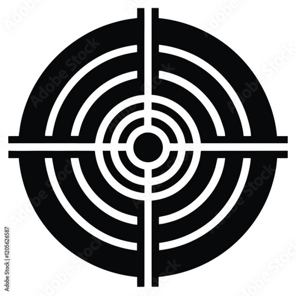 Obraz black and white darts