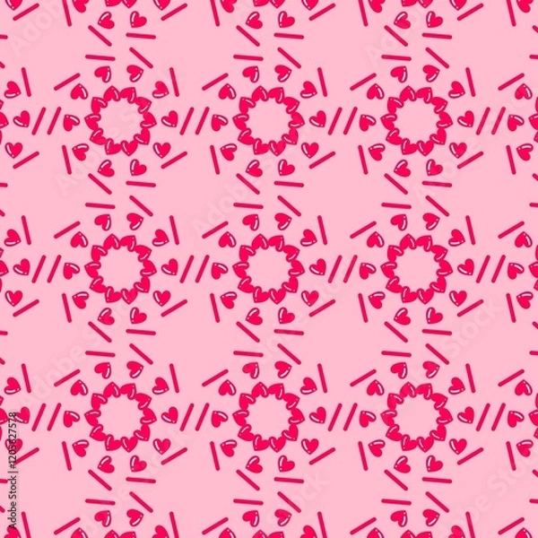 Fototapeta abstract seamless pattern background, fabric pattern, gift pattern background