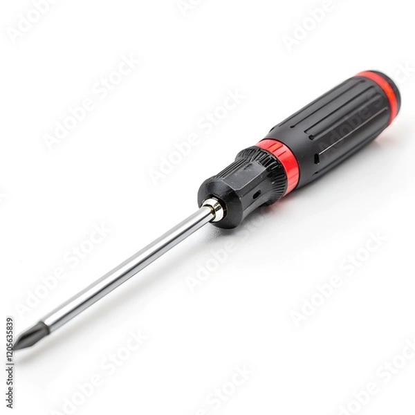 Fototapeta screwdriver on white background