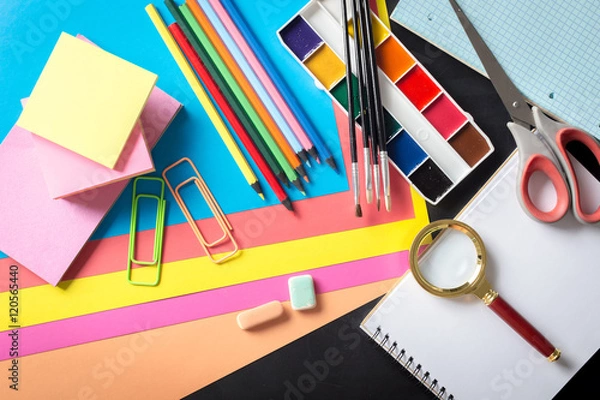 Obraz School office supplies