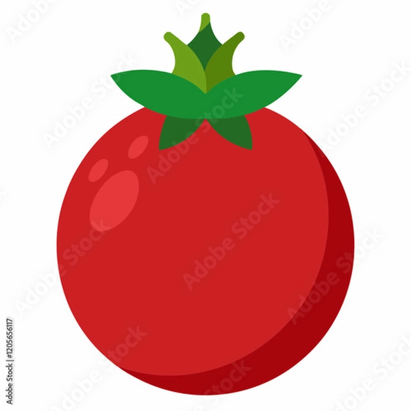 Fototapeta  Pomegranate vector on white background