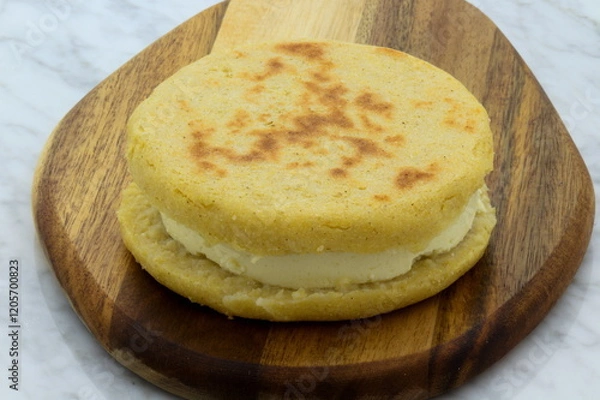 Obraz Arepa with cheese