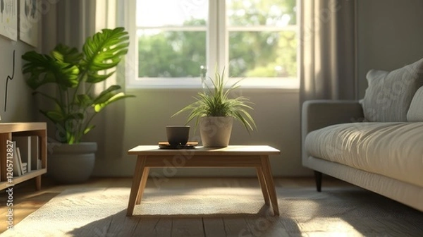 Fototapeta modern living room