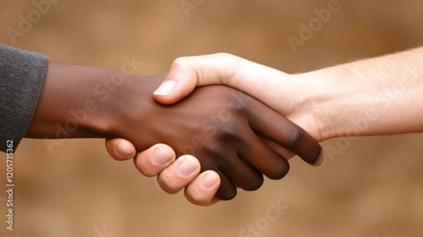 Fototapeta Diverse Hands in Unity: Powerful Symbol of Togetherness