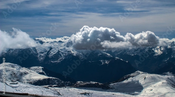 Obraz Alpe d'Huez - skiing