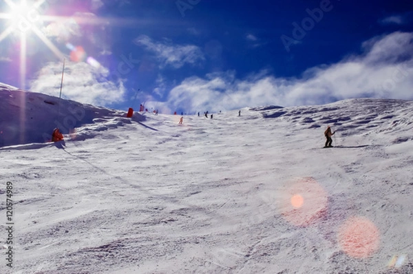 Obraz Alpe d'Huez - skiing
