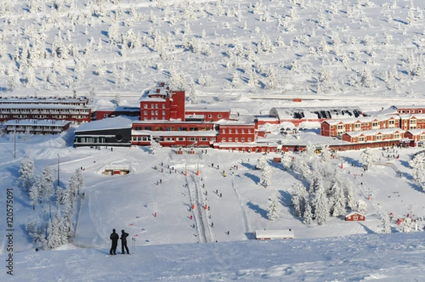 Obraz Sälen, Sverige - skiing