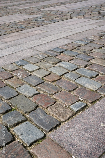 Obraz Sidewalk in Copenhagen