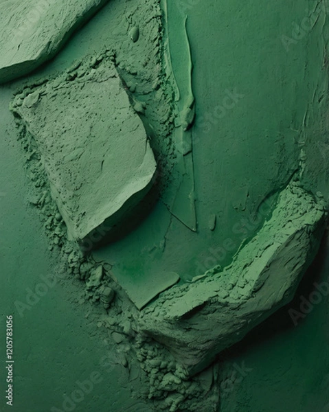 Obraz Soft Texture Of Green Plaster