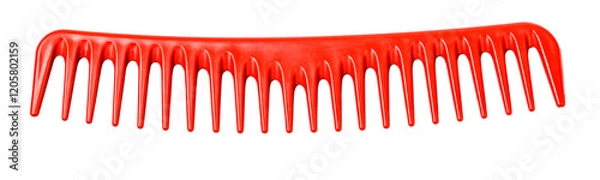 Obraz red comb cut out