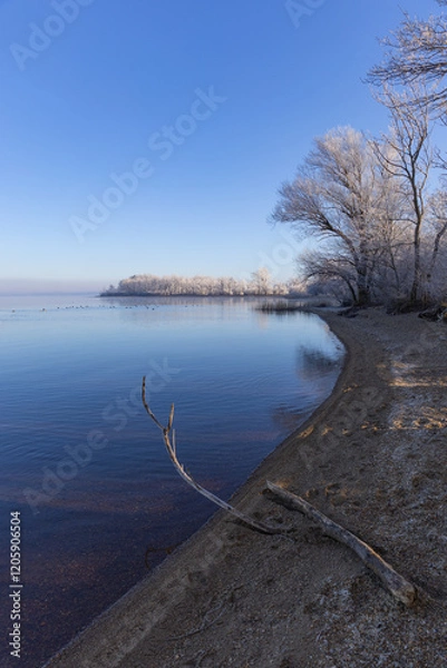 Obraz Chiemsee Winter