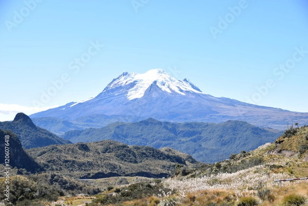 Obraz Antisana, the fourth highest peak in Ecuador