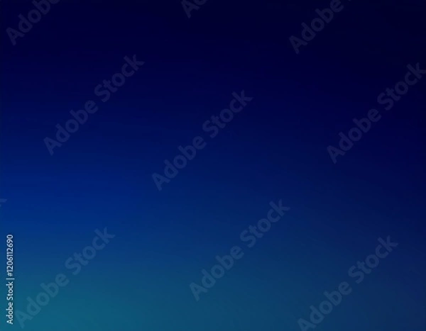 Obraz 夜空のような青と藍色のグラデーション