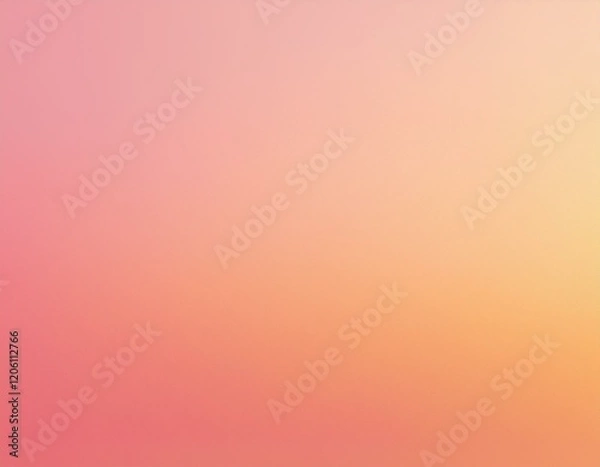 Obraz ピンクとイエローのグラデーション背景
