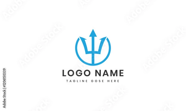 Fototapeta Flat logo templates