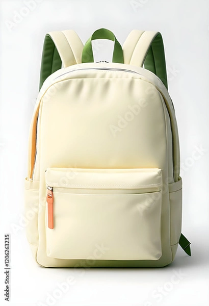 Obraz blank backpack mockup