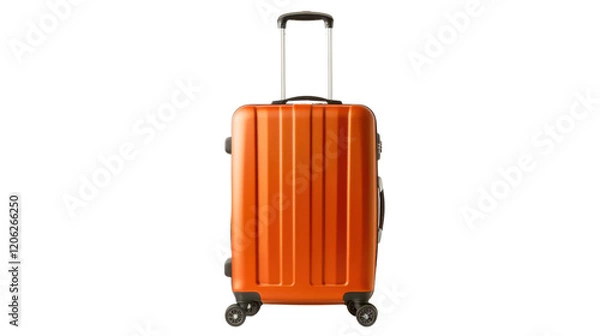 Obraz Modern suitcase on transparent background