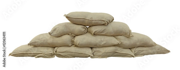 Fototapeta Sandbags