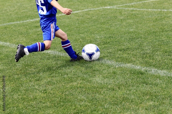 Fototapeta サッカー　フットボール