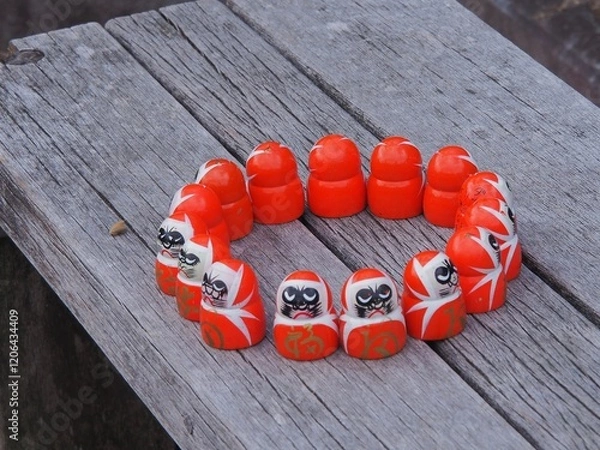 Obraz 勝ちだるま