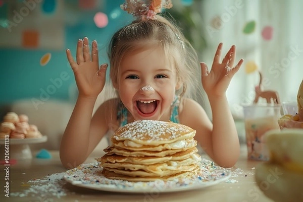Obraz Pancake day, Shrove Tuesday , Generative AI