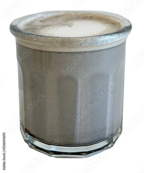 Obraz 흑임자 라떼 Black sesame latte