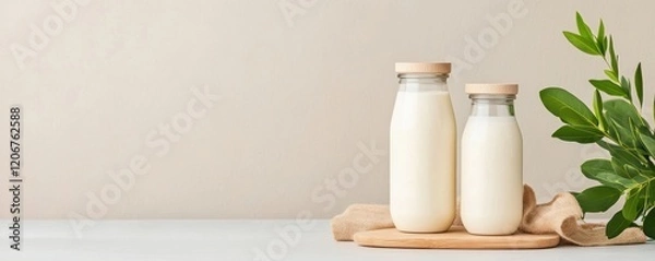 Fototapeta Exploring the Rise of Plant-Based Alternatives: A Sustainable Future for Food and Health