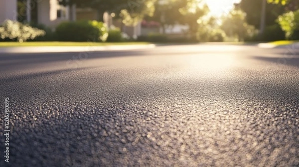 Obraz Asphalt Road Closeup