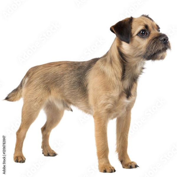 Fototapeta Border Terrier AI Generated Image