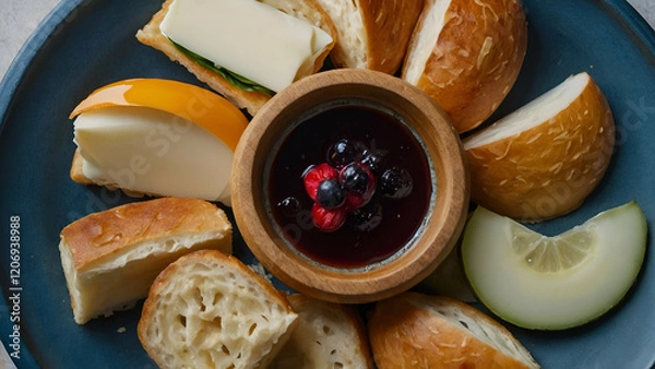 Obraz jam and cookies