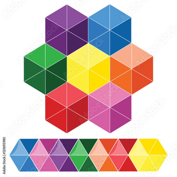 Obraz Marketingdesign Bunte Elemente 